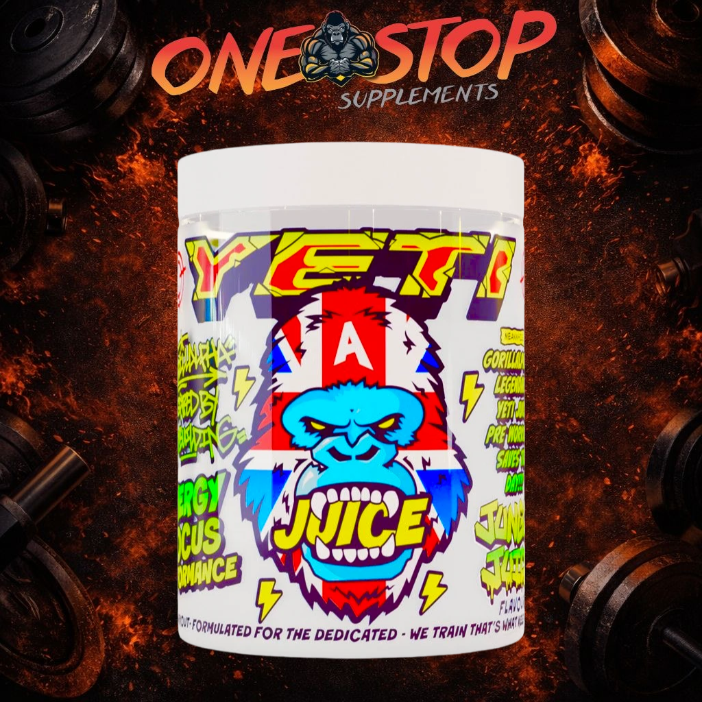 GORILLA ALPHA YETI JUICE PRE WORKOUT 480g (40 SERVINGS)