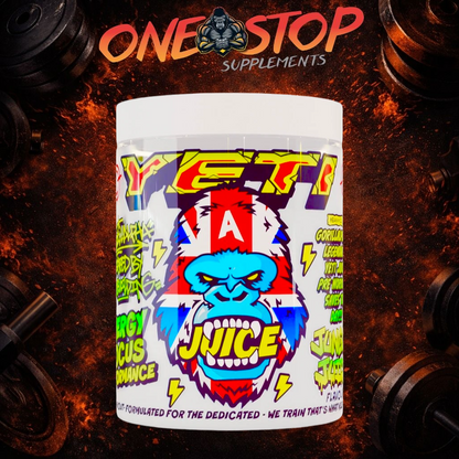 GORILLA ALPHA YETI JUICE PRE WORKOUT 480g (40 SERVINGS)