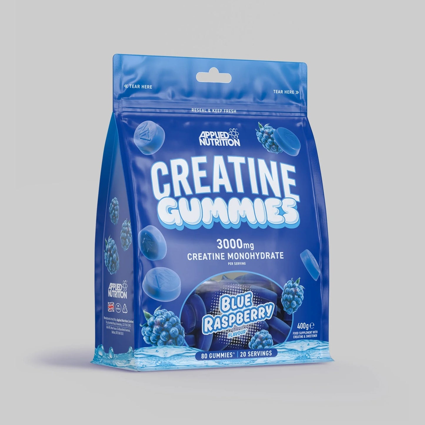 APPLIED NUTRITION CREATINE GUMMIES 3000MG 80 GUMMIES