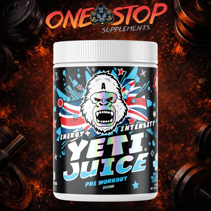 GORILLA ALPHA YETI JUICE PRE WORKOUT 480g (40 SERVINGS)