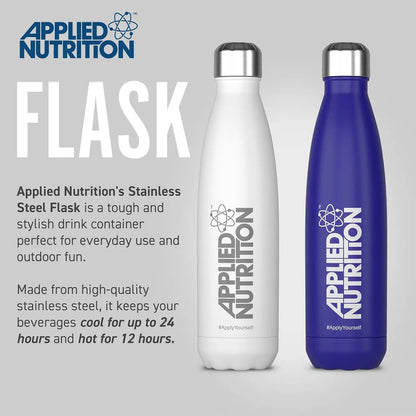 APPLIED NUTRITION STAINLESS STEAL FLASK 500ML