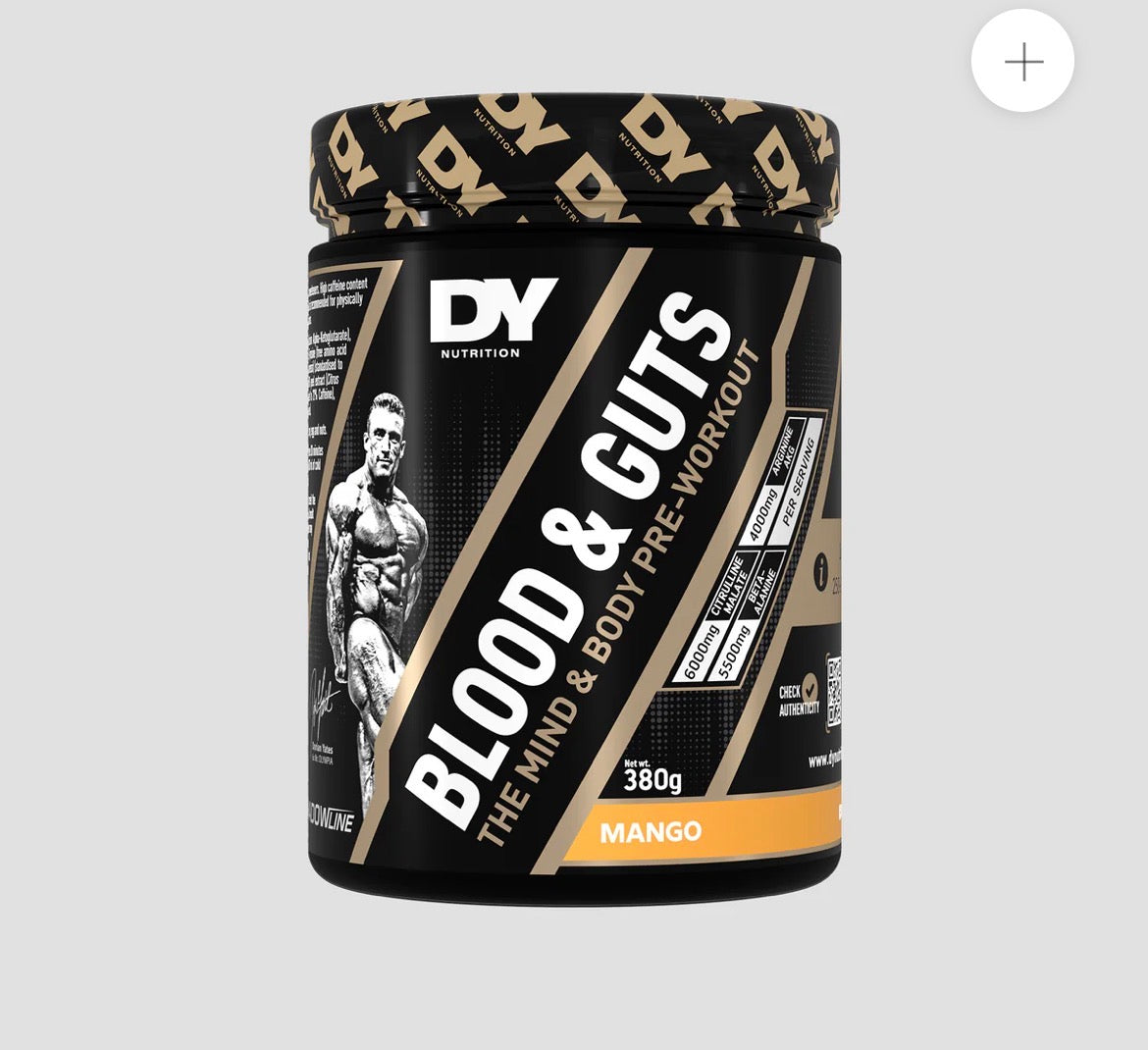 Blood & Guts Pre-Workout - 20 Servings