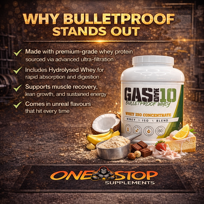 GAS MARK 10- BULLETPROOF WHEY (ISO BLEND)