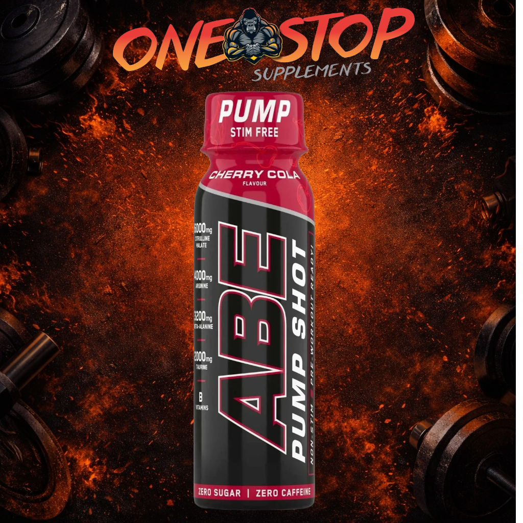 ABE Pump Pre Workout Shots - Stim & Caffeine Free