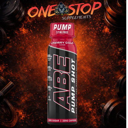 ABE Pump Pre Workout Shots - Stim & Caffeine Free