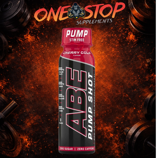 ABE Pump Pre Workout Shots - Stim & Caffeine Free