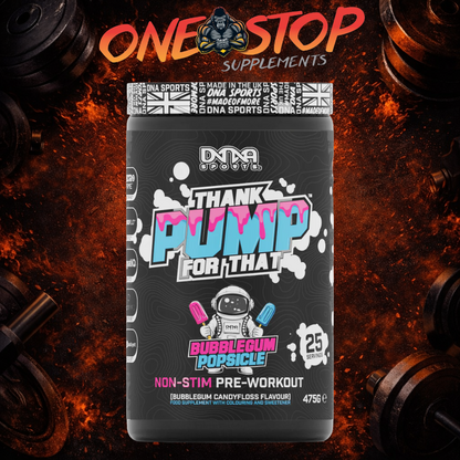 DNA Sports Thank Pump For That 475g - STIM FREE - Pre Workout