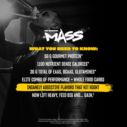 Mutant Mass 2.2kg Muscle Mass Gainer (THE ORIGINAL MASS)