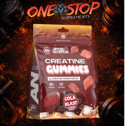 APPLIED NUTRITION CREATINE GUMMIES 3000MG 80 GUMMIES