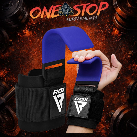 RDX W5 Weightlifting Hook Straps for Enhanced Grip and Support in Gym Workouts