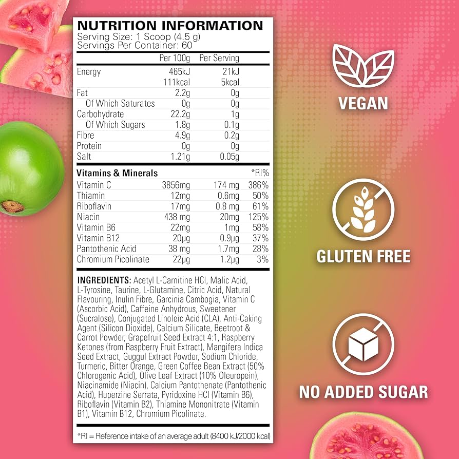 EHP LABS OXYSHRED ULTRA CONCENTRATION 60 SERVINGS