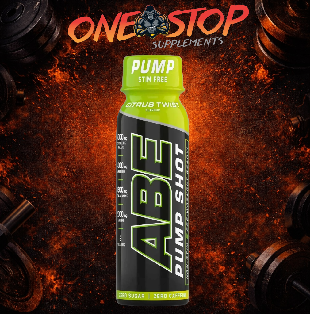 ABE Pump Pre Workout Shots - Stim & Caffeine Free