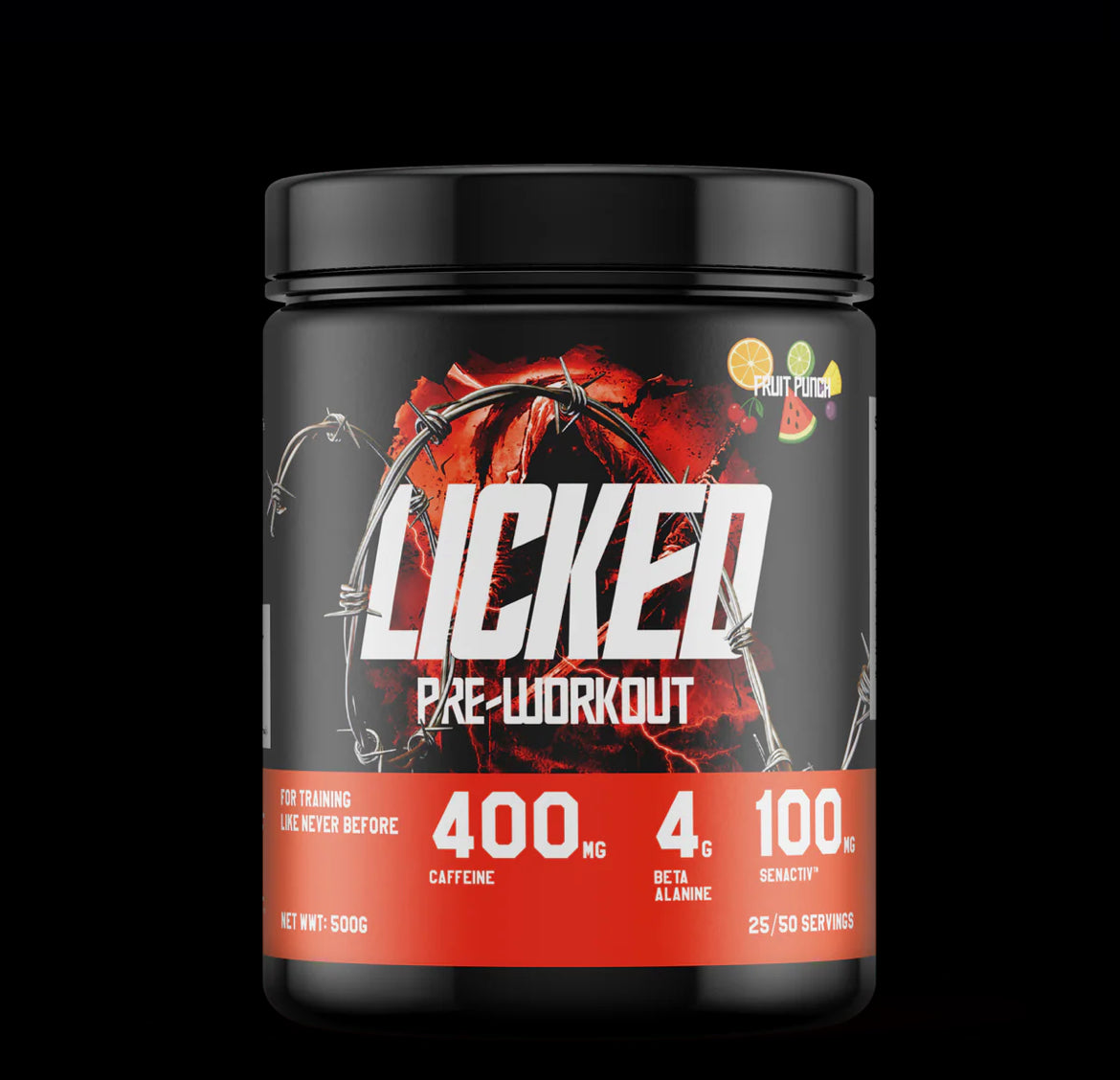 LICKED PRE WORKOUT - 50 SERVINGS