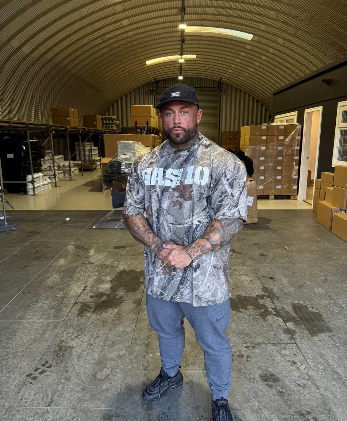 GASMARK10 CAMO OVERSIZE T