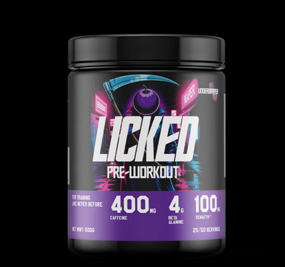 LICKED PRE WORKOUT - 50 SERVINGS
