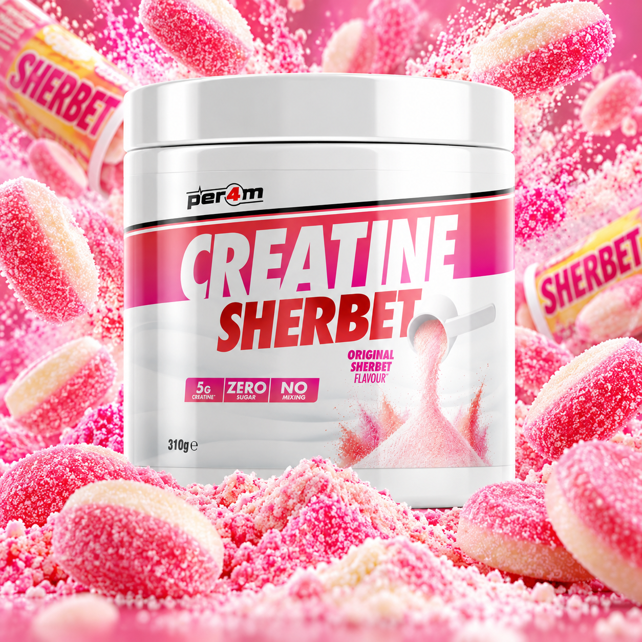 PER4M CREATINE SHERBET 310G