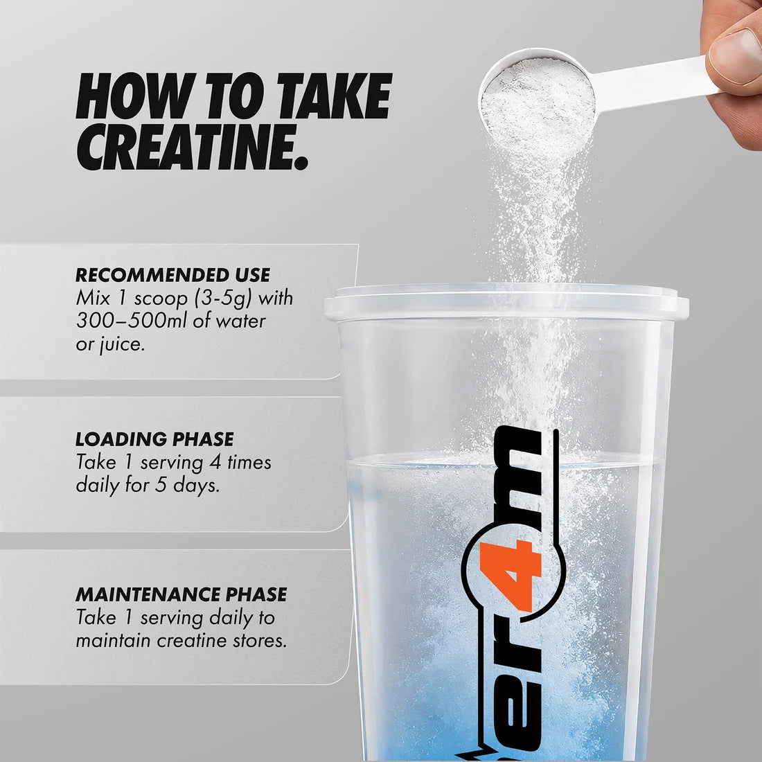 PER4M UNFLAVOURED CREATINE 150G