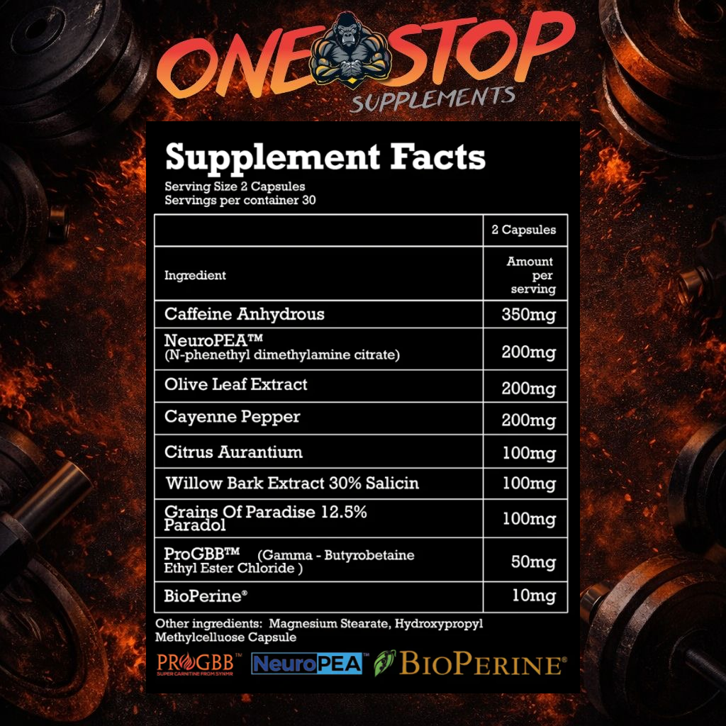 Pharma-Grade BURN Fat Burner 60 Caps