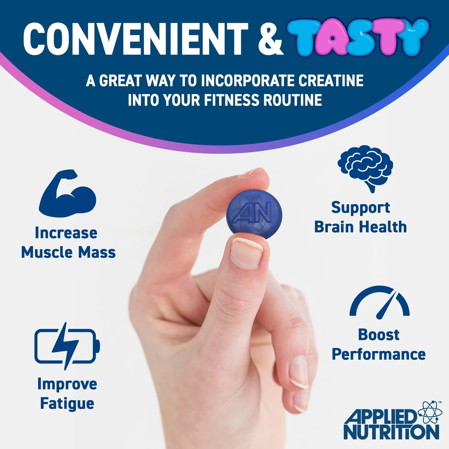 APPLIED NUTRITION CREATINE GUMMIES 3000MG 80 GUMMIES