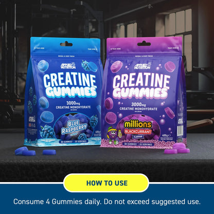 APPLIED NUTRITION CREATINE GUMMIES 3000MG 80 GUMMIES