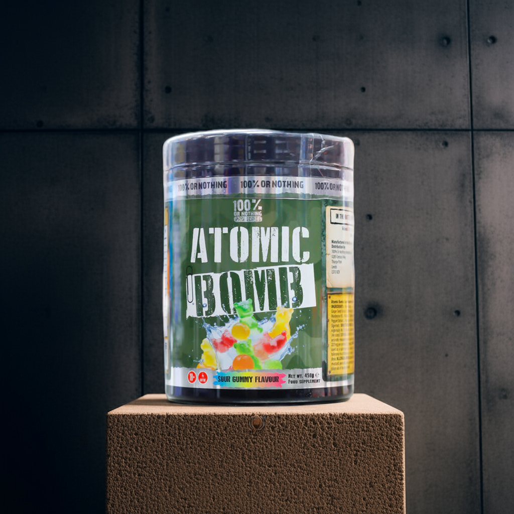 100% OR NOTHING ATOMIC BOMB PRE-WORKOUT 450G